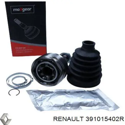 391015402R Renault (RVI) semieixo (acionador dianteiro esquerdo)