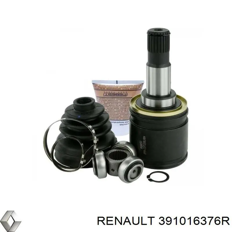 391016376R Renault (RVI) Полуось передняя левая