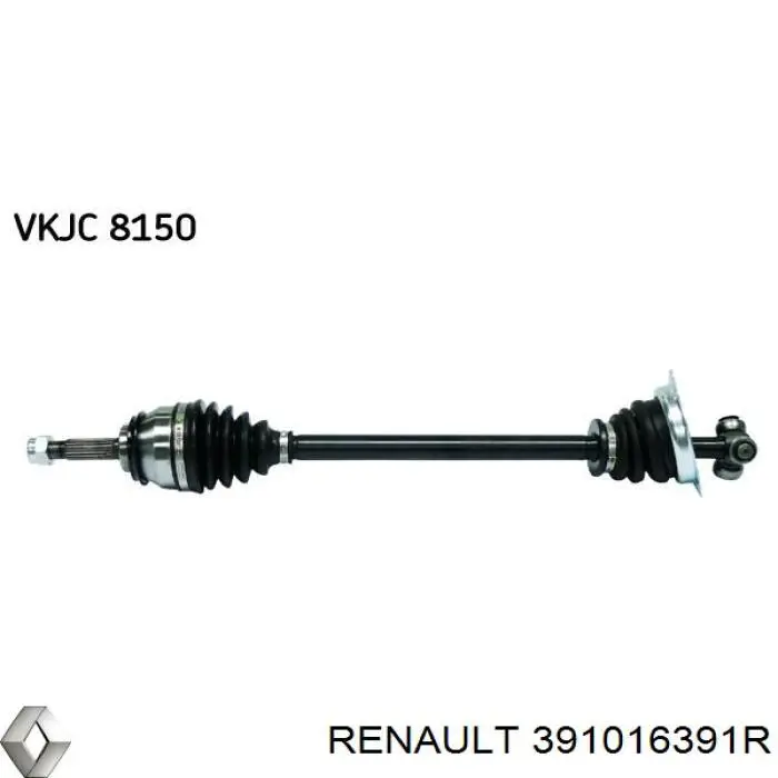 391016391R Renault (RVI) полуось (привод передняя левая)