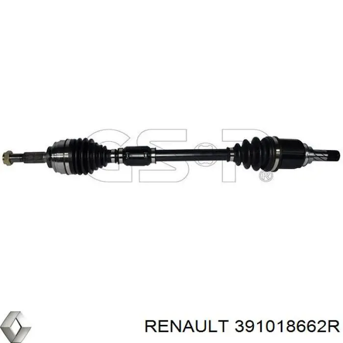 391018662R Renault (RVI) Полуось передняя левая