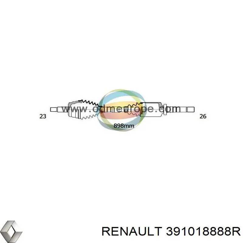  391018888R Renault (RVI)