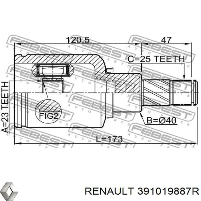 391019887R Renault (RVI)