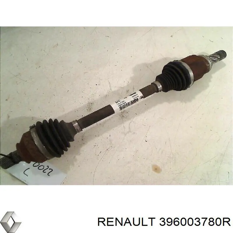 Полуось задняя левая 396003780R Renault (RVI)