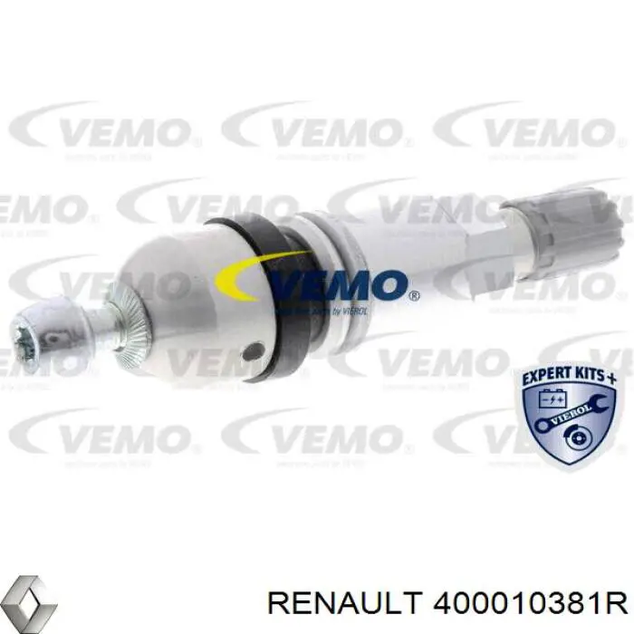 Sensor De Presion De Neumaticos 400010381R Renault (RVI)