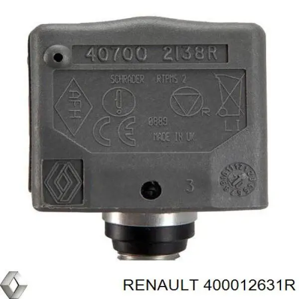 400012631R Renault (RVI) датчик давления воздуха в шинах