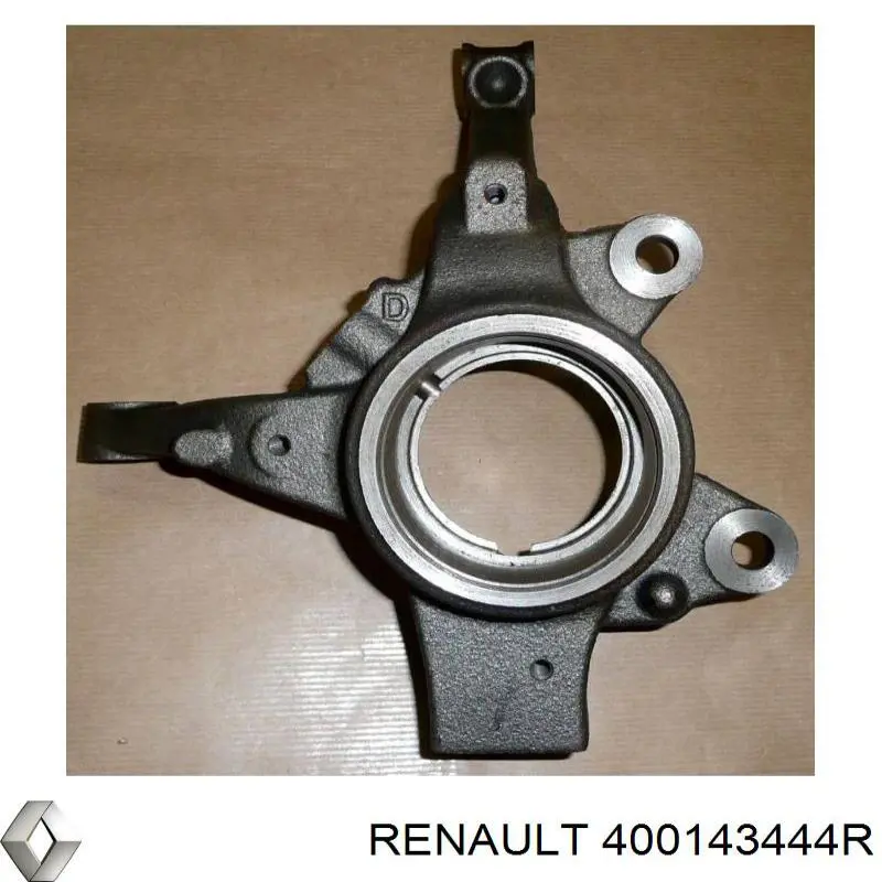 400143444R Renault (RVI) цапфа (поворотный кулак передний правый)