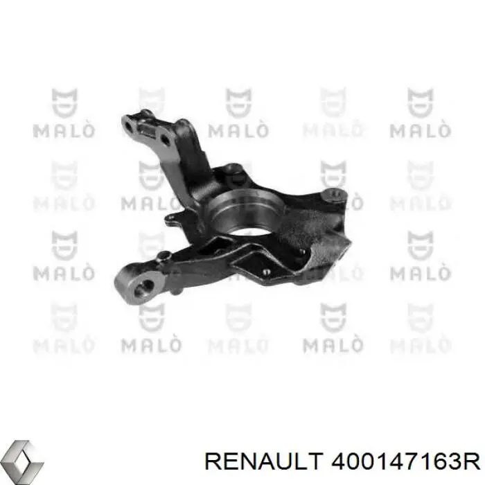 400147163R Renault (RVI) цапфа (поворотный кулак передний правый)