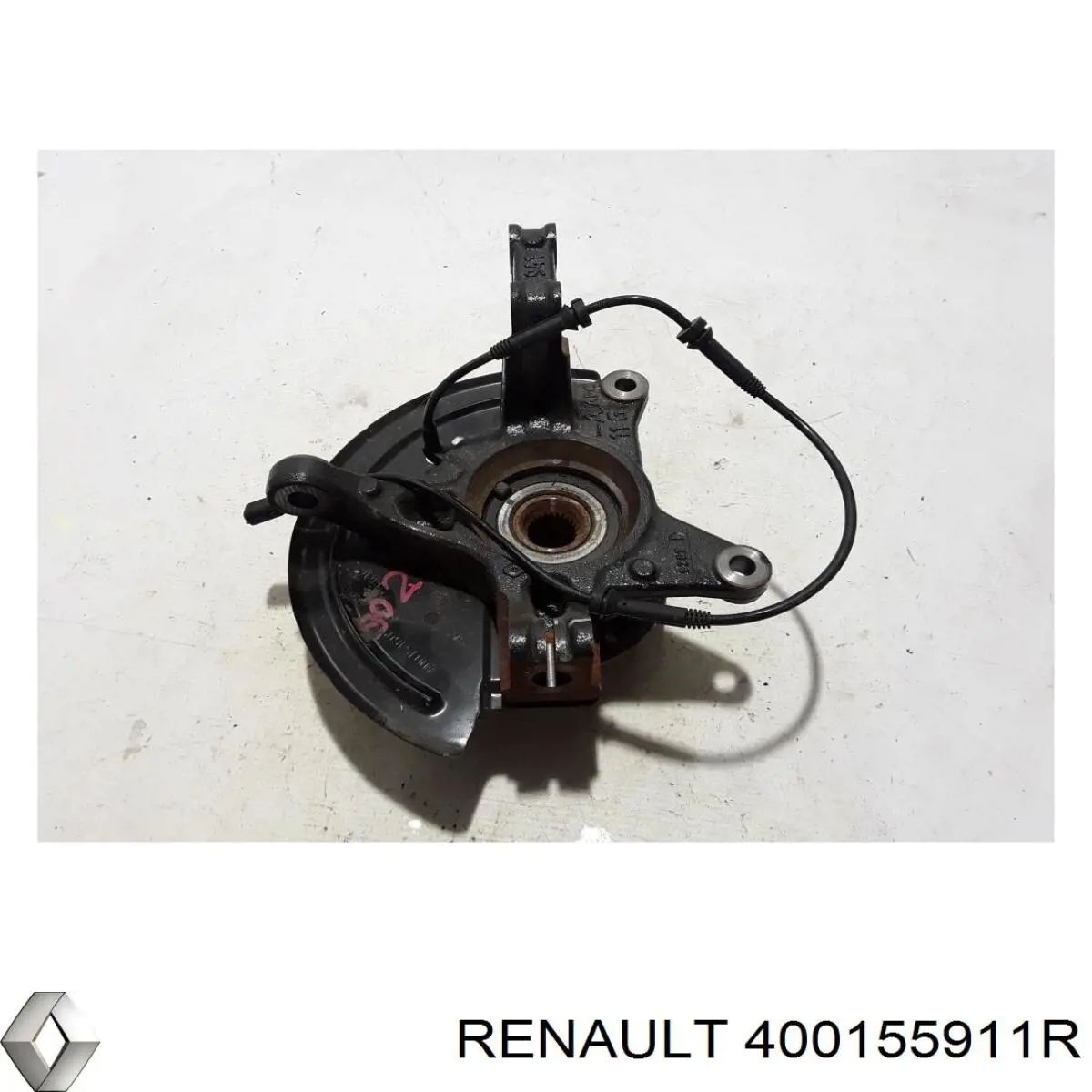 400155911R Renault (RVI) Цапфа - поворотный кулак передний, левый