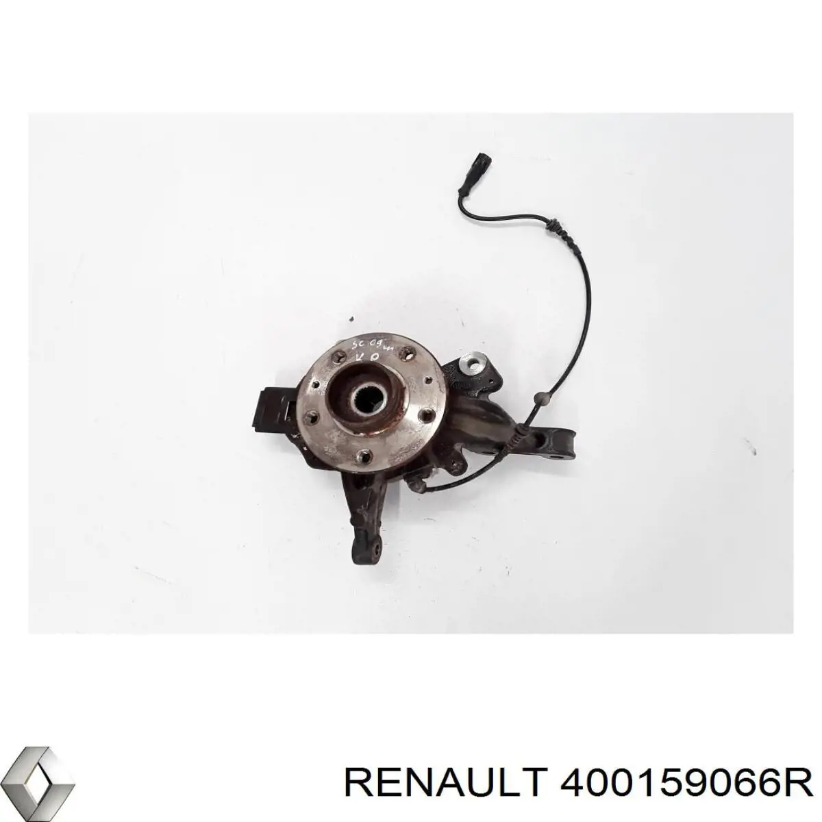 Цапфа (поворотный кулак) передний левый Renault (RVI) 400159066R цена, от 25.34 USD