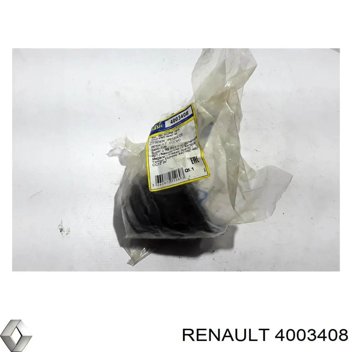 Пыльник шарнира угловых скоростей внутренний передний левый Renault (RVI) 4003408 цена, от 15.31 USD