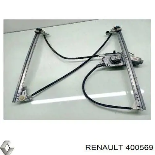 Mecanismo de acionamento de vidro da porta dianteira direita Renault Espace IV JK0