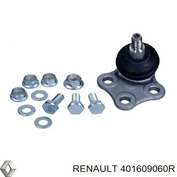 Шаровая опора, нижняя Renault (RVI) 401609060R цена, от 15.32 USD
