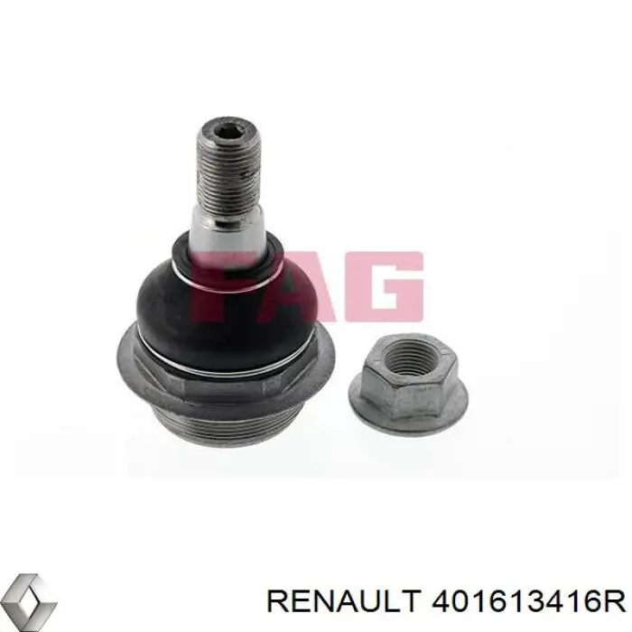 Шаровая опора нижняя левая Renault (RVI) 401613416R