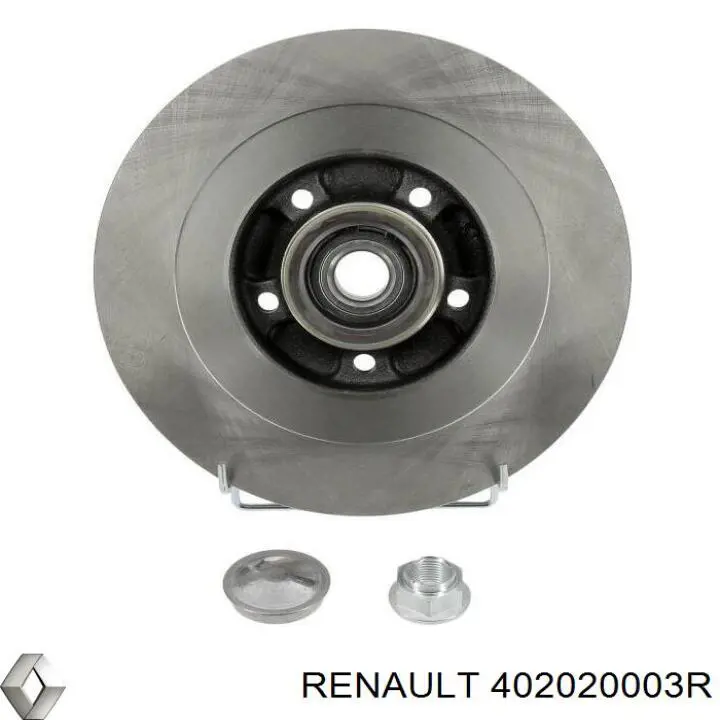 Disco de freno trasero 402020003R Renault (RVI)