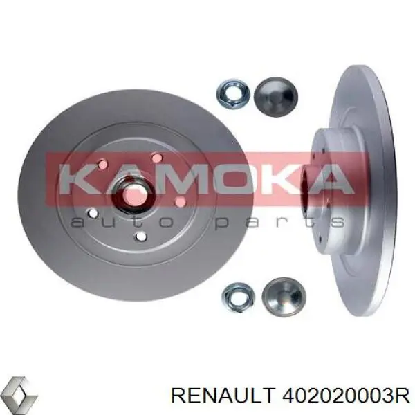 402020003R Renault (RVI) тормозные диски
