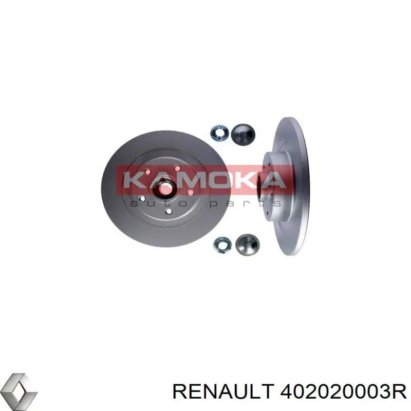 Купить 402020003R Renault (RVI) Диск тормозной задний
