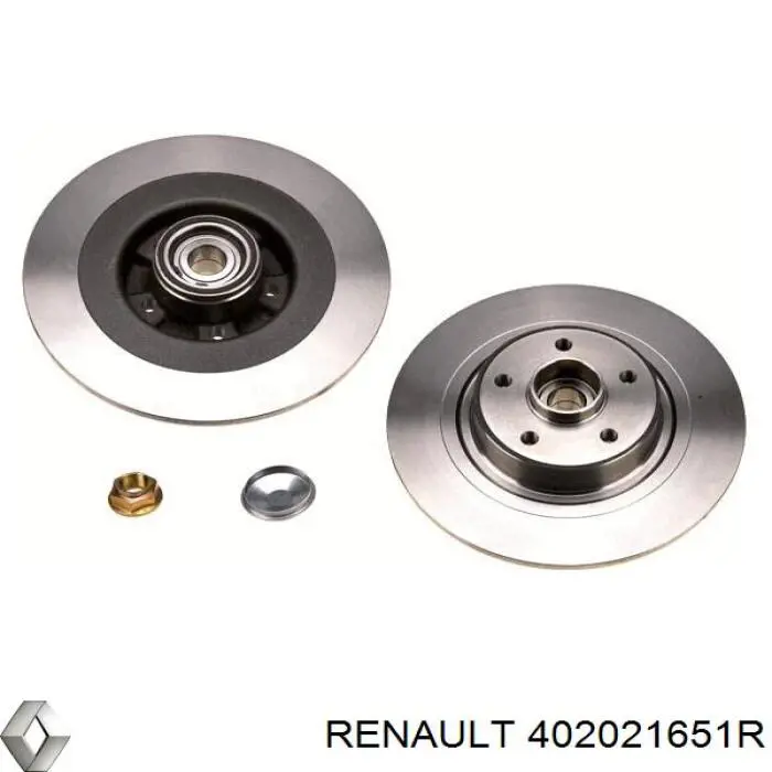 Тормозные диски 402021651R Renault (RVI)