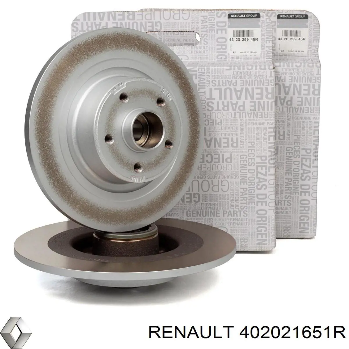 Тормозные диски 402021651R Renault (RVI)