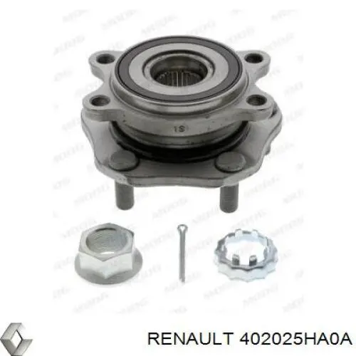 Ступица передняя 402025HA0A Renault (RVI)