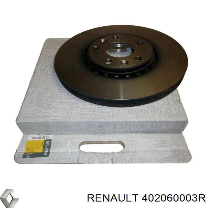 Тормоз дисковый передний Renault (RVI) 402060003R цена, от 73.27 USD