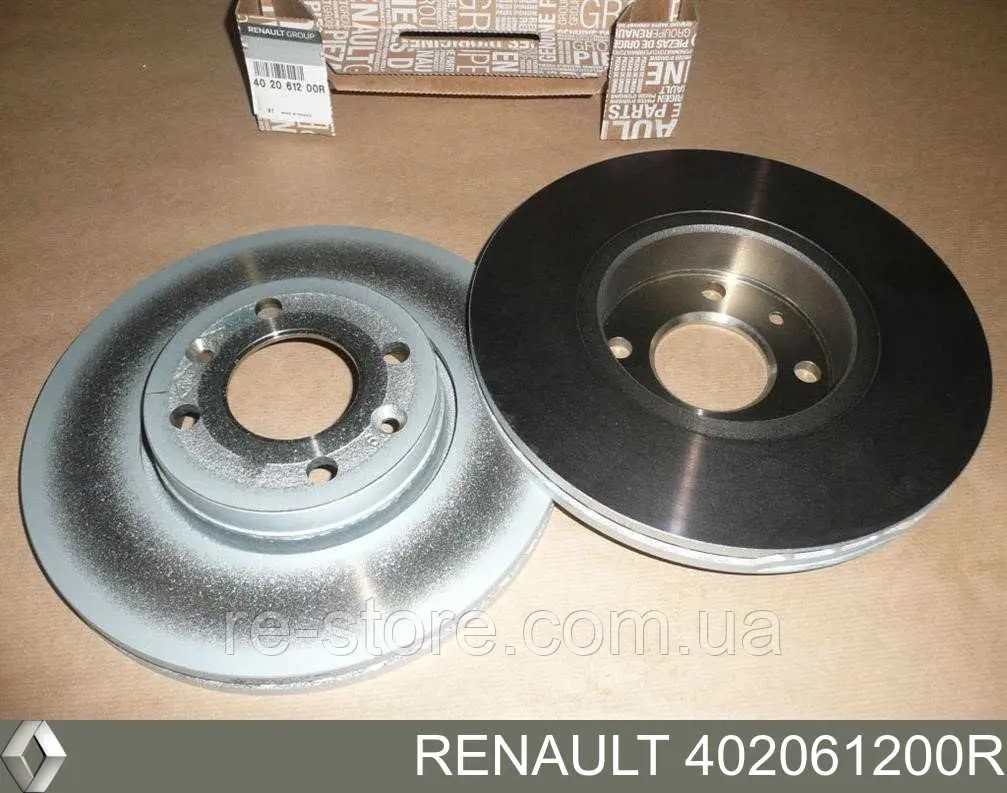 Тормоз дисковый передний Renault (RVI) 402061200R цена, от 42.28 USD