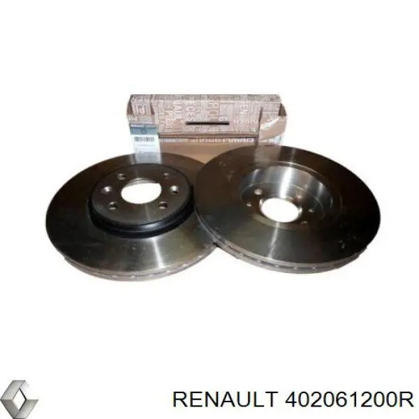 Передние тормозные диски 402061200R Renault (RVI)