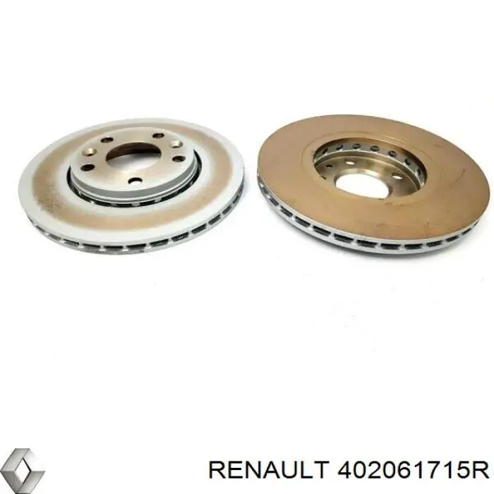 Тормоз дисковый передний Renault (RVI) 402061715R цена, от 43.43 USD