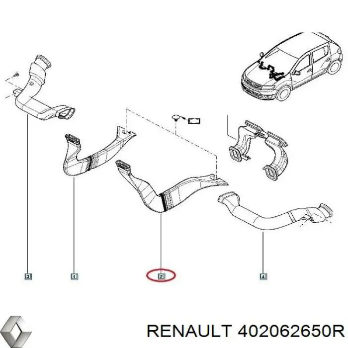 Диск тормозной передний Renault (RVI) 402062650R