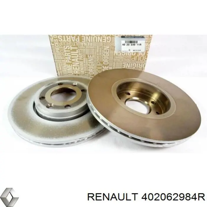 Тормоз дисковый передний Renault (RVI) 402062984R цена, от 34.02 USD