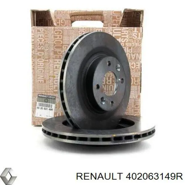 Купить 402063149R Renault (RVI) Ротор тормозной