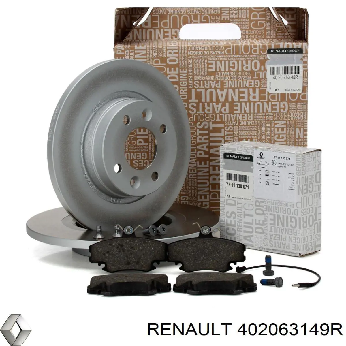 Купить 402063149R Renault (RVI) Ротор тормозной