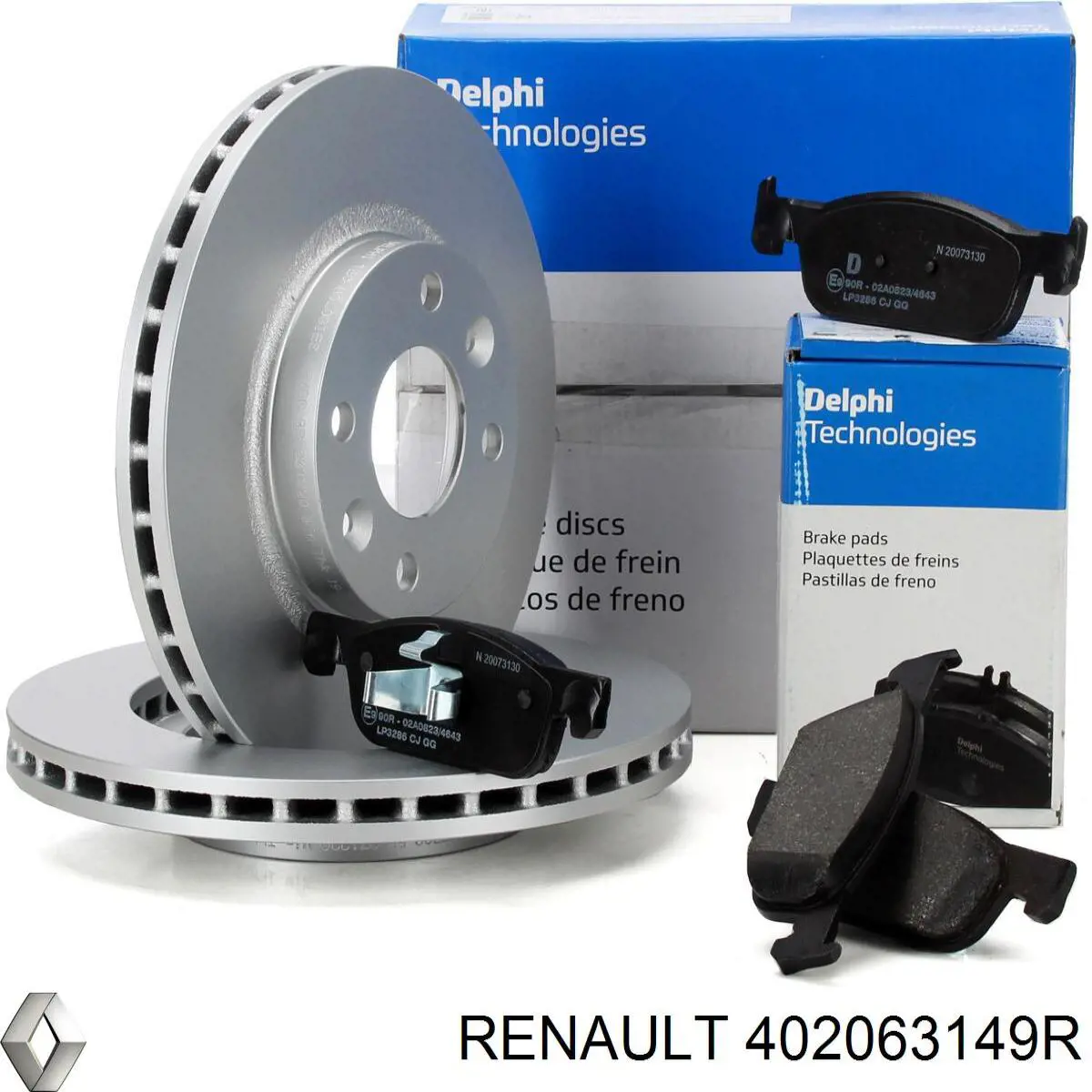 402063149R Renault (RVI) Диск тормозной передний