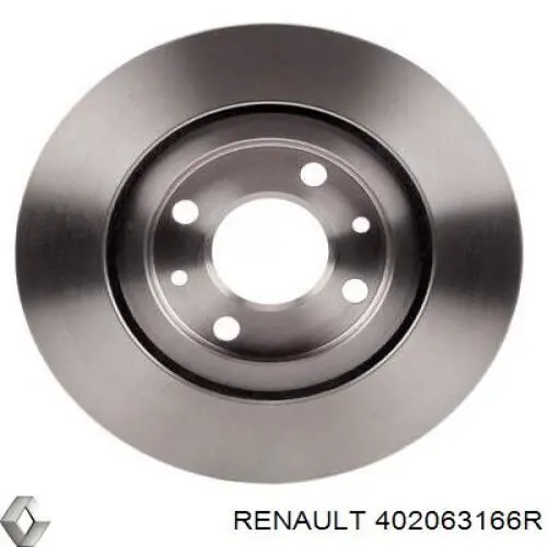 Передний тормозной диск Renault (RVI) 402063166R