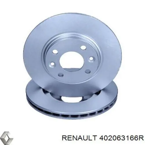 402063166R Renault (RVI) Диск тормозной передний
