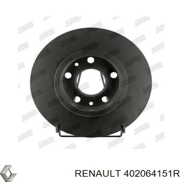 Тормоз дисковый передний Renault (RVI) 402064151R цена, от 41.12 USD