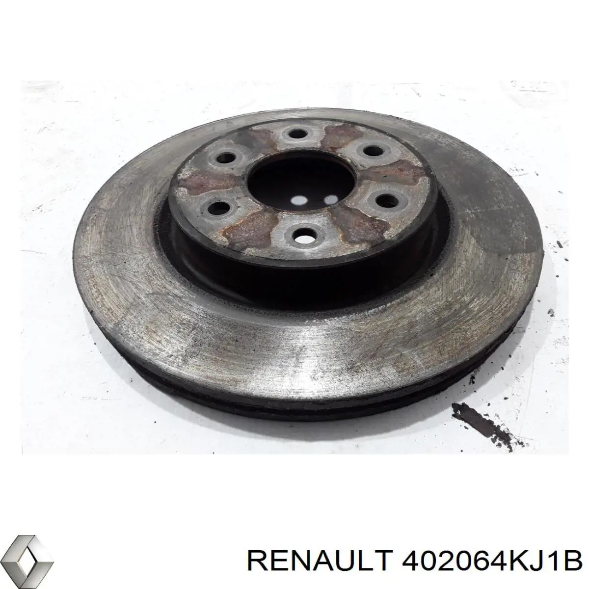 402064KJ1B Renault (RVI) передние тормозные диски