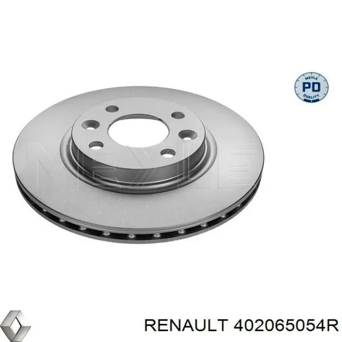 Диск тормозной передний Renault (RVI) 402065054R