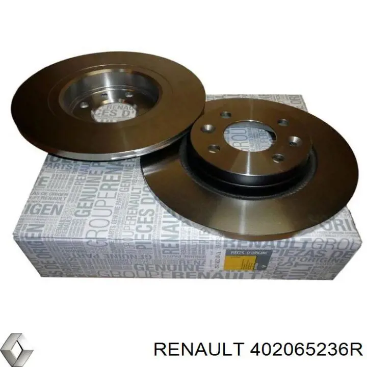 Передний тормозной диск Renault (RVI) 402065236R