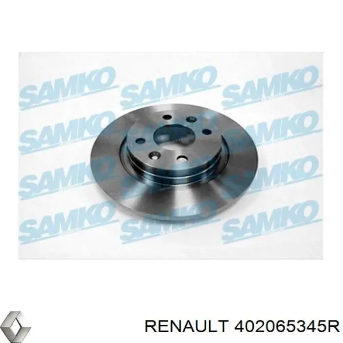 Купить 402065345R Renault (RVI) Ротор тормозной