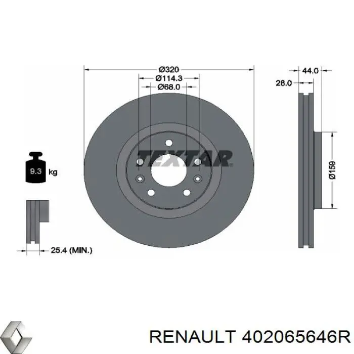 402065646R Renault (RVI)