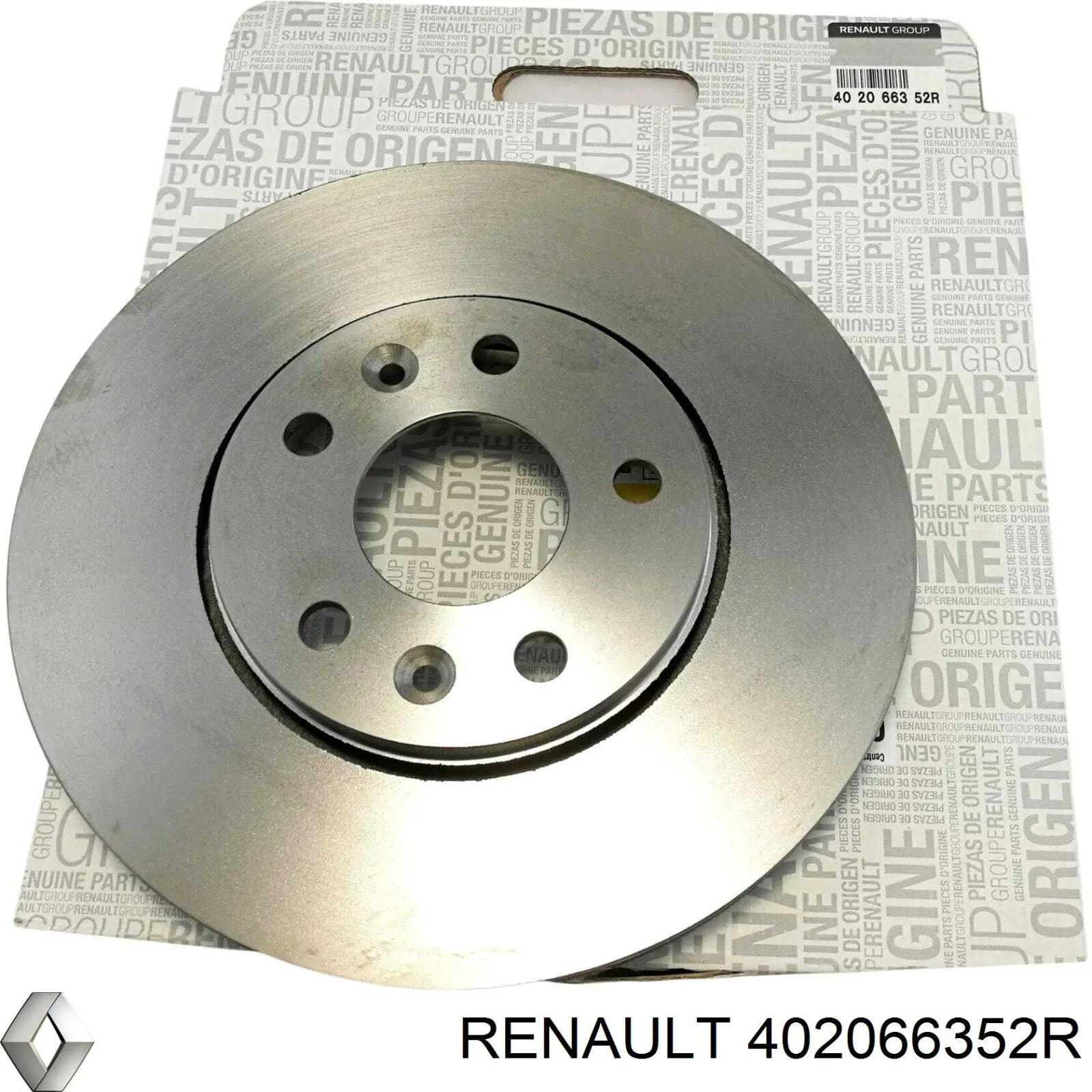 Купить 402066352R Renault (RVI) Ротор тормозной