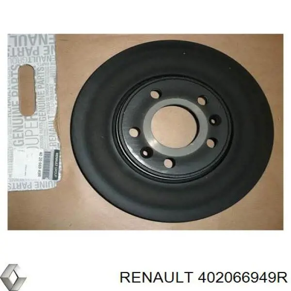 Диск тормозной передний Renault (RVI) 402066949R