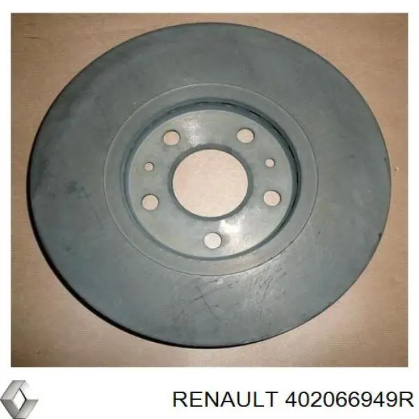 Тормоз дисковый передний Renault (RVI) 402066949R цена, от 53.81 USD