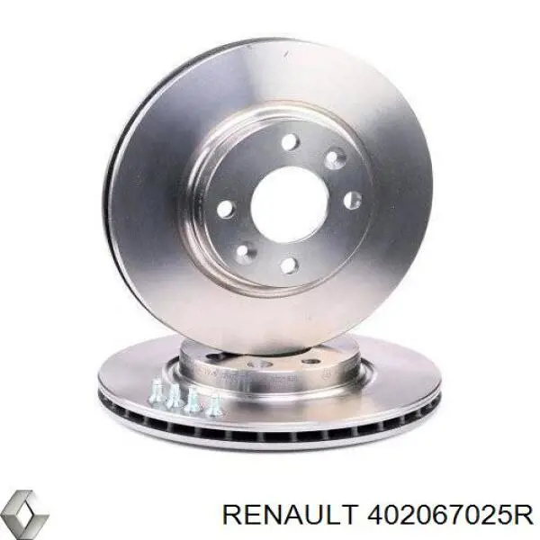 Тормоз дисковый передний Renault (RVI) 402067025R цена, от 32.79 USD