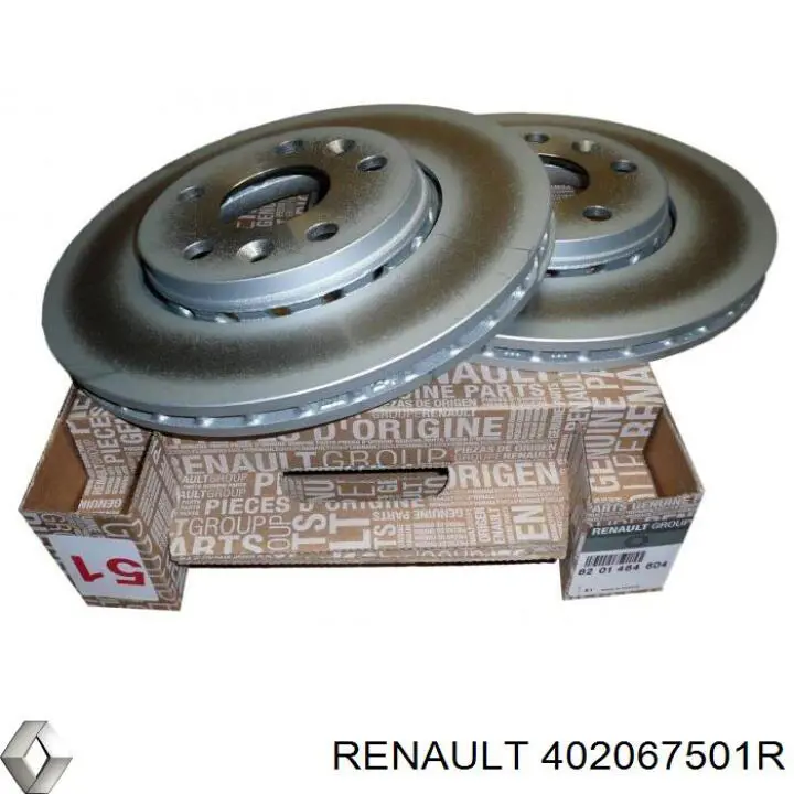 402067501R Renault (RVI) Диск тормозной передний