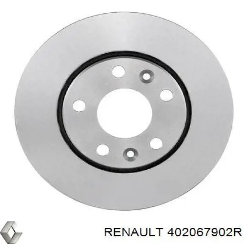 402067902R Renault (RVI) диск тормозной передний