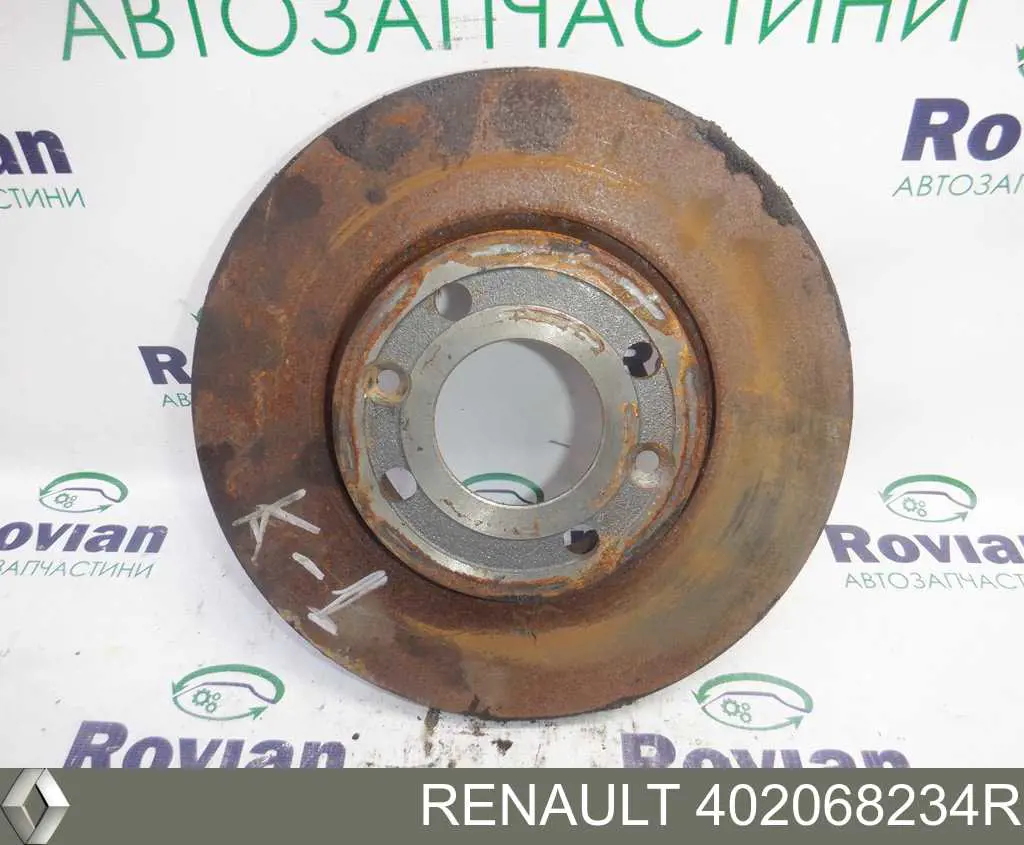 Тормоз дисковый передний Renault (RVI) 402068234R цена, от 98.08 USD