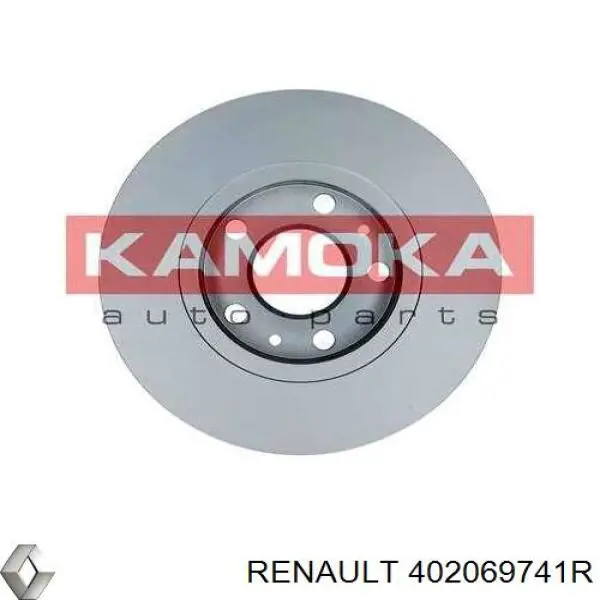 Передние тормозные диски 402069741R Renault (RVI)