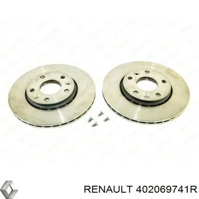 402069741R Renault (RVI) Диск тормозной передний