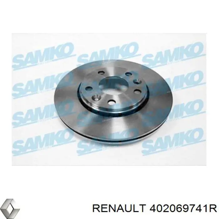 Купить 402069741R Renault (RVI) Ротор тормозной